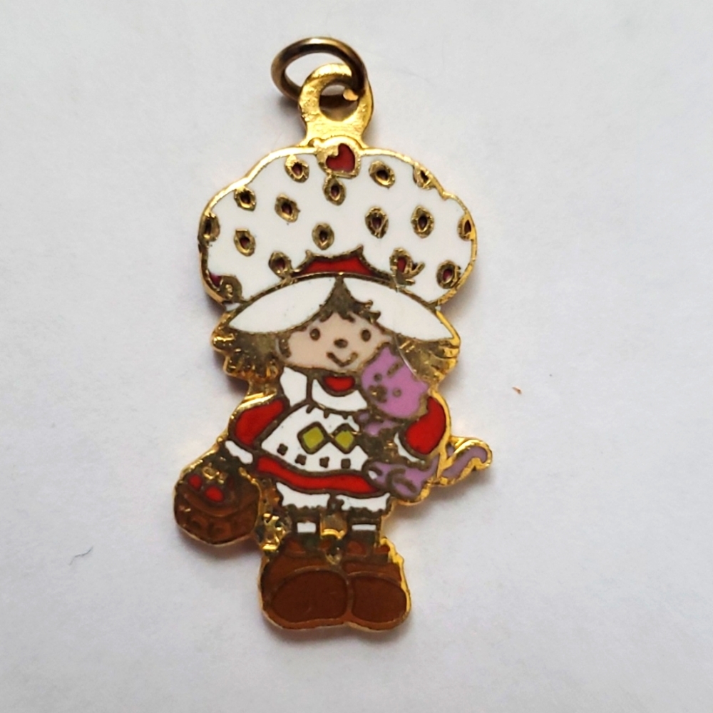 Vintage Strawberry Shortcake Charm